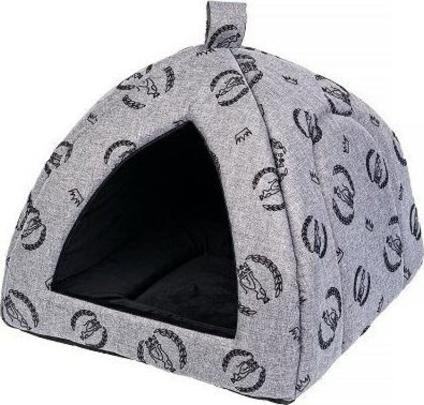Diamsil DIAMSIL-BUDA IGLO LUX SZARE+svart PIES2 42x40x36