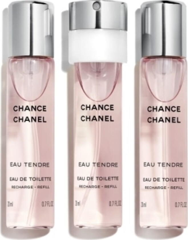 Sett dame parfyme Chanel Chance Eau Tendre 3 Deler