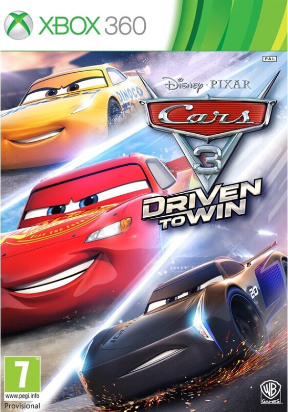Cars 3: Driven to Win - Microsoft Xbox 360 - Racing