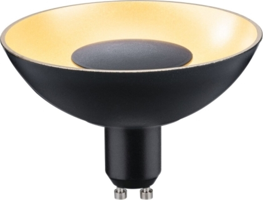 LED lyskilde GU10 360lm 4,9W Sort Gull 3-trinns dimming