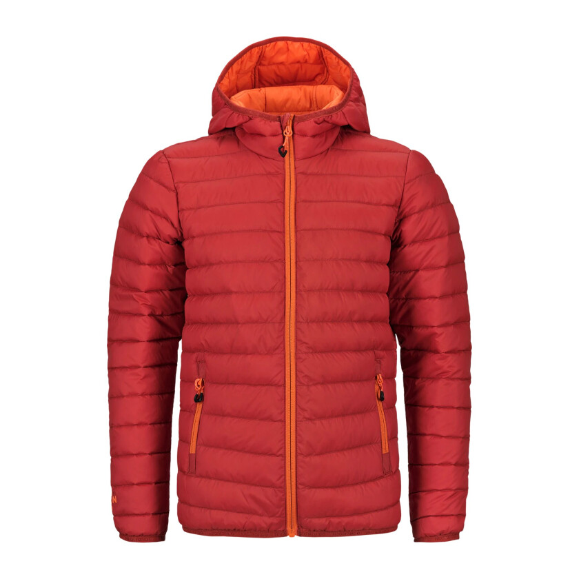 Sundvolle Hooded Down Jacket, dunjakke junior Ketchup
