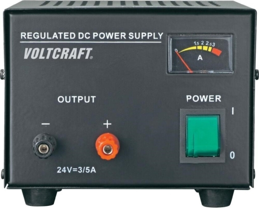 Voltcraft laboratoriestrømforsyning, fast spenning FSP-1243 24 - 24 V/DC 3 - 3 A 72 W 1 x (FSP-1243)