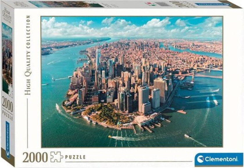 Puslespill 2000 stk. - Manhattan, New York