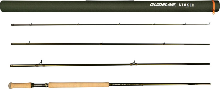 Stoked DH #8/9 13', tohånds fluestang STD