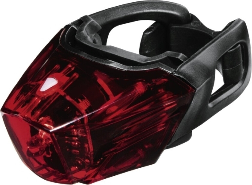 Profi, Frontlys, Sort, Rød, IPX4, Batteri, AAA