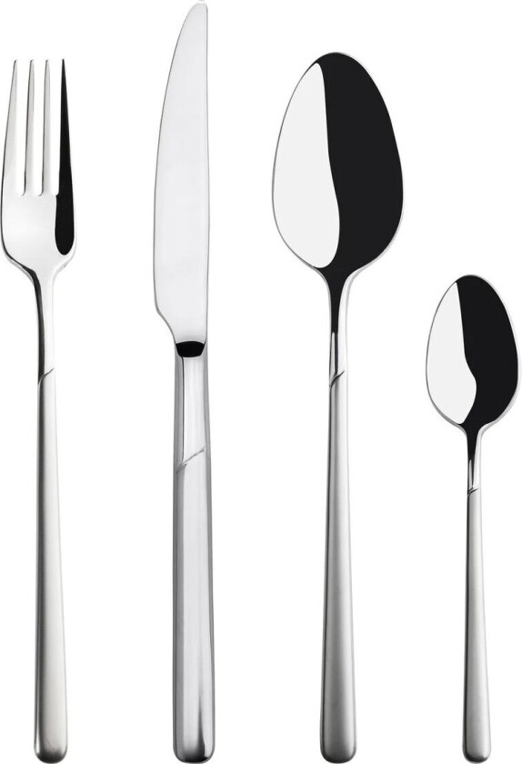 Frost-bestikk 24 deler Rustfritt stål