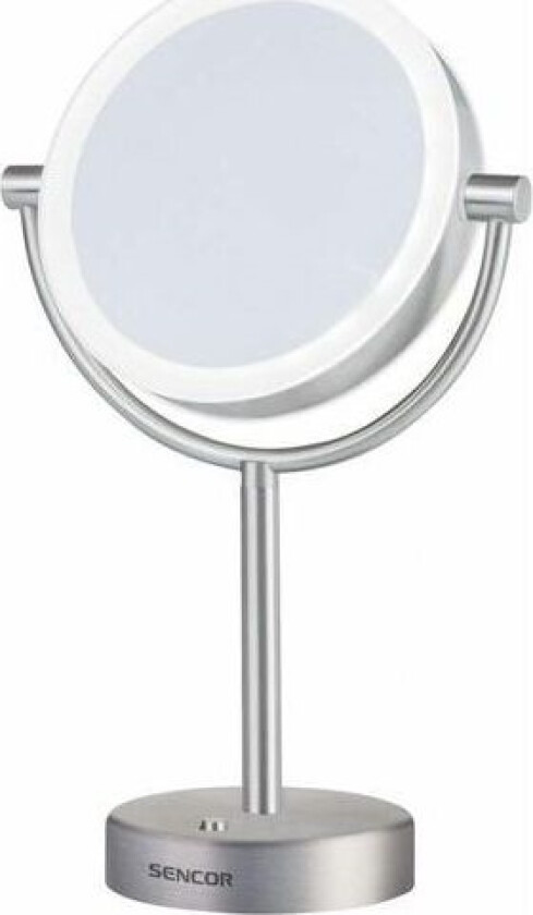 Bilde av kosmetikkspeil med LED-belysning, diameter 18cm (SMM 3090SS)
