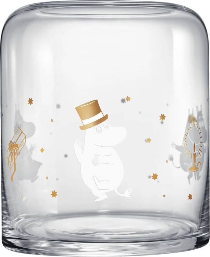 Moomin telysestake 18 cm Sparkling stars