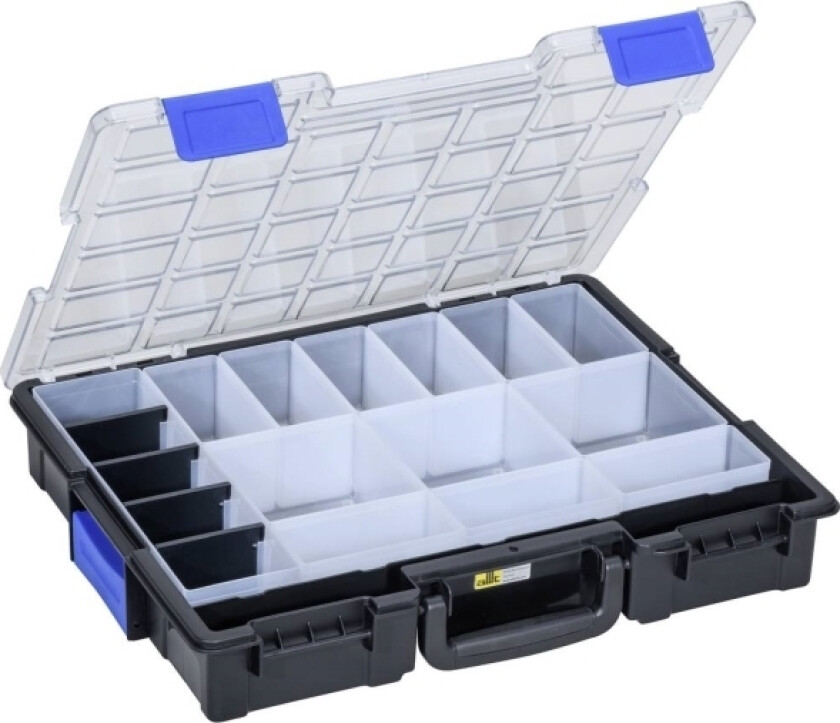 EuroPlus Pro K44.76/19 Sortimentskuffert (L x B x H) 440 x 355 x 76 mm Antal fag: 17 Indhold 1 stk