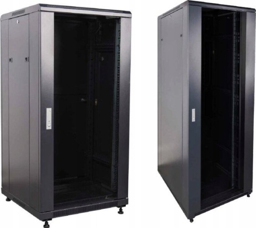 19-tommers gulvstående RACK-skap, 42U 800x1000x2055 CCSS-0810-42U
