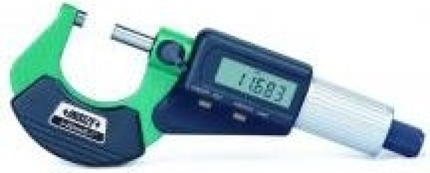 INSIZE Digitalt mikrometer 50 - 75 CERT (3109-75A)