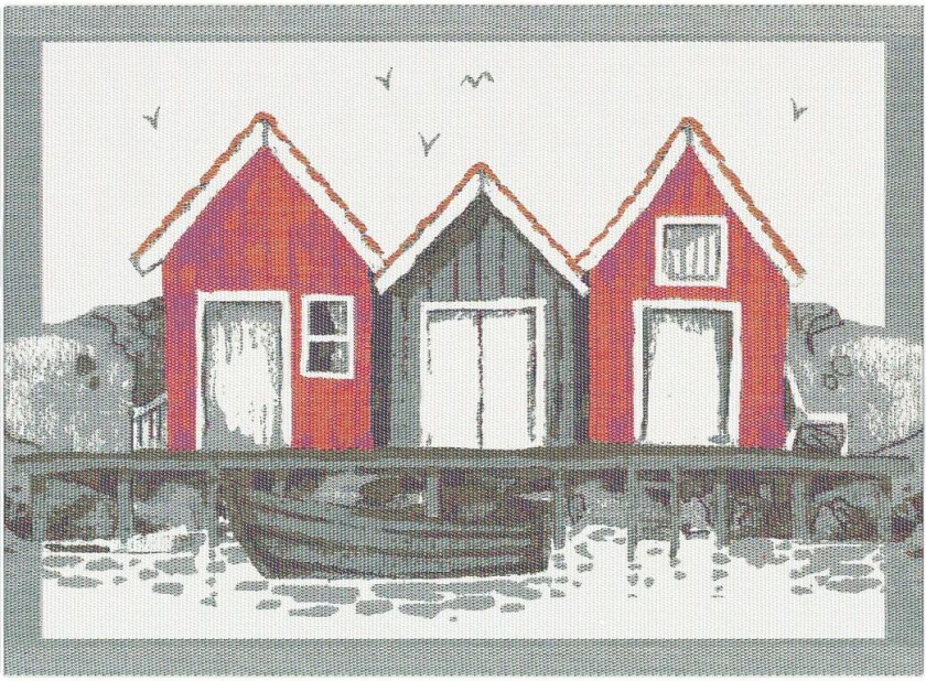 Alma spisebrikke 35 x 48 cm Multi
