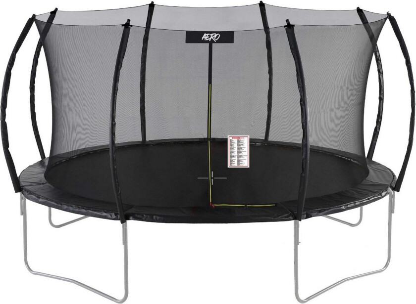 React Aero Trampoline 3,96m med sikkerhetsnett