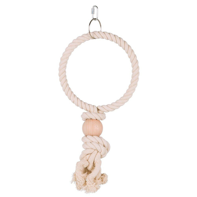 Fugleleke, tauring med trekule (Cotton)