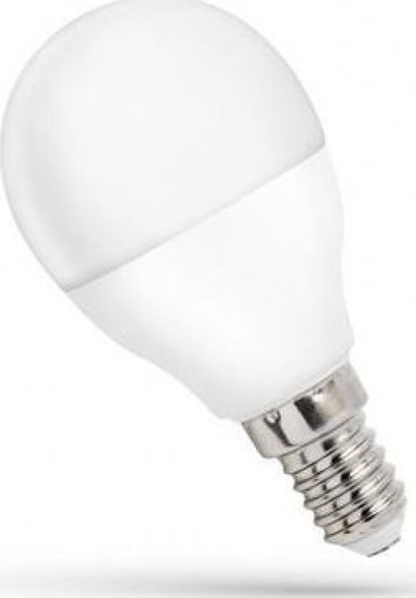 LED kule pære E14 8W 640lm kald hvit Spectrum WOJ14217