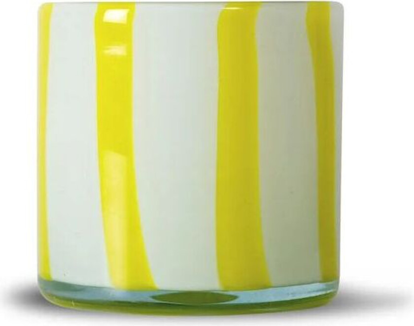 Calore telysholder XS Ø 10 cm Yellow-white