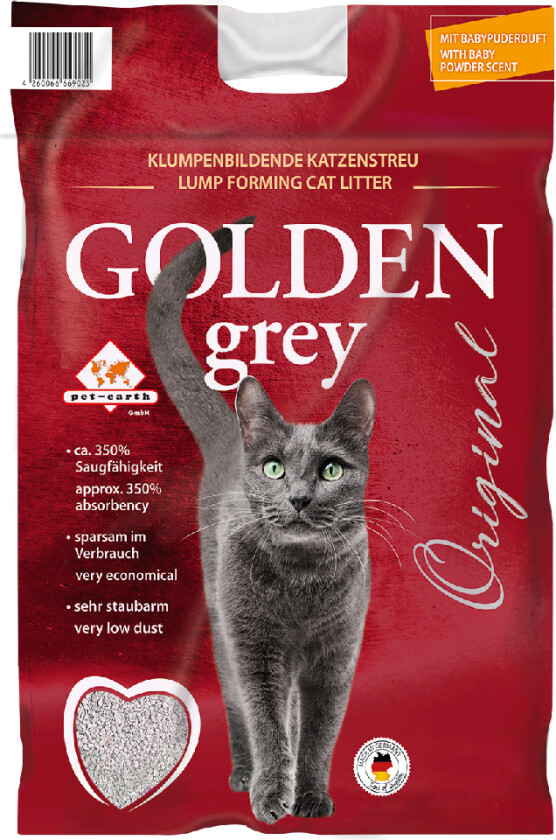 Grey kattesand - 14 kg