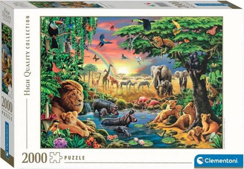 Puslespill 2000 stk. – Afrikanere