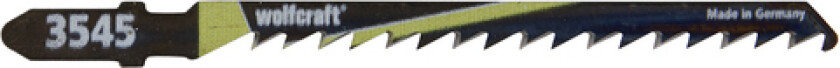 wolfcraft GmbH 3545000, Stikksagblad, Sponplate, Kjøkkenbenk, Mykt tre, High Carbon Steel (HCS), 7,5 cm, 4 mm, 5 cm