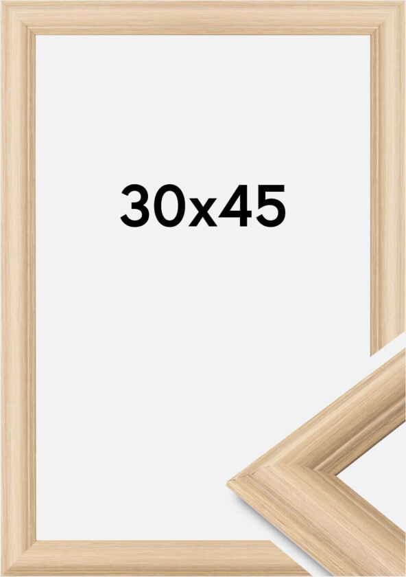 Ramme Västkusten Akrylglass Ek 30x45 Cm