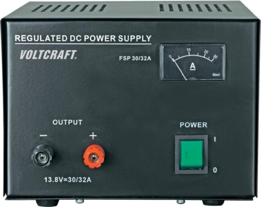 Voltcraft laboratoriestrømforsyning, fast spenning FSP-11320 13,8 - 13,8 V/DC 20 - 20 A 280 W 1 x (FSP-11320)