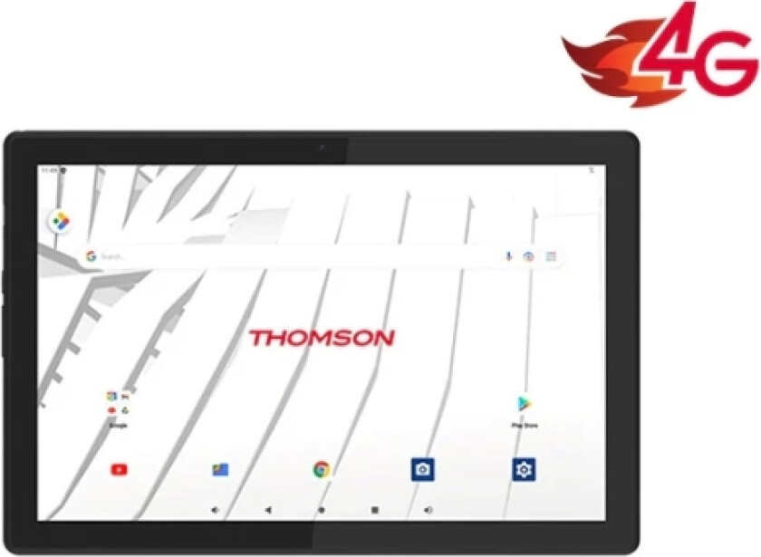 Thomson TEO10 LTE, 10.1-inch (1920x1200) FHD IPS display, Quad Qore MTK8766, 4 GB RAM, 128 GB ROM, 1xNanoSim, 1xMicroSD, 1xUSB3.0TypeC, 2.0MP front c