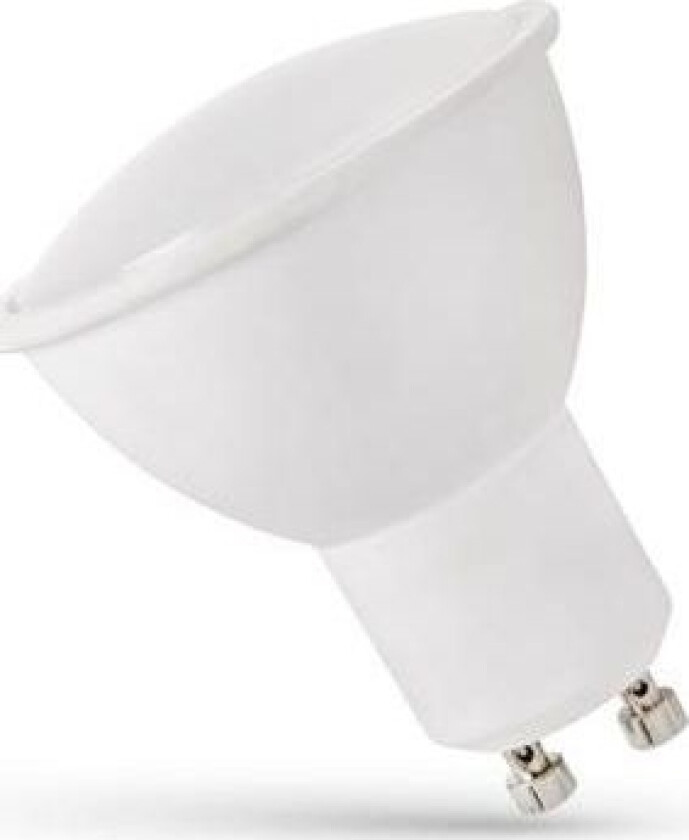 LED GU10 230V 1,5W SMD WW med MATTE GLASS SPECTRUM unihimp