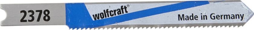 wolfcraft GmbH 2378000, Stikksagblad, Ikke-jernholdig metall, Rustfritt stål, Rustfri stålplate (tynn), Bimetall, 5 cm, 1,2 mm, 3 mm