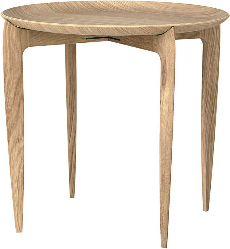 Bilde av Foldable Tray Table Ø 45 cm Eik