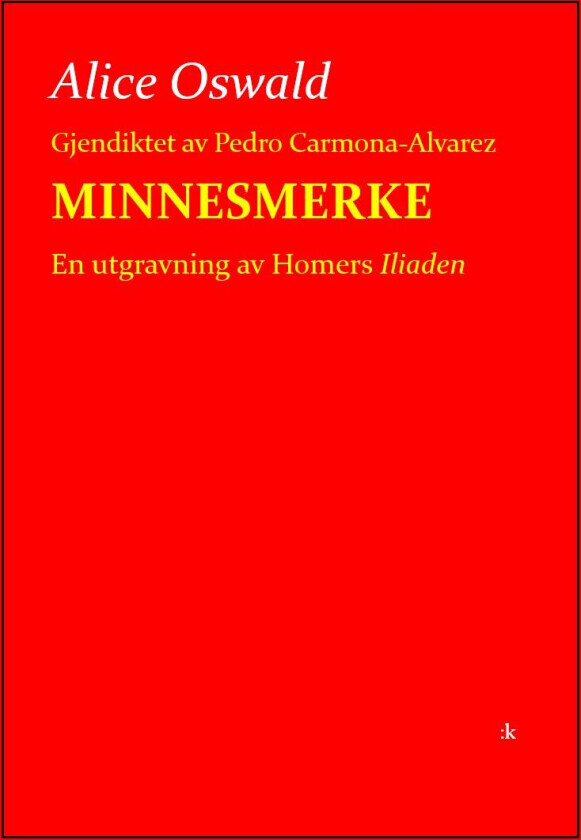 Minnesmerke av Alice Oswald