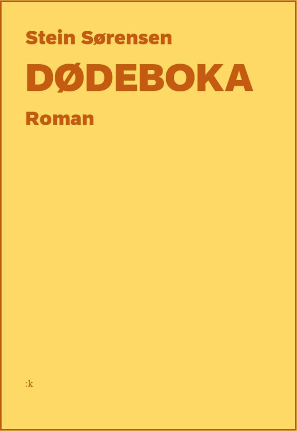 Dødeboka av Stein Sørensen