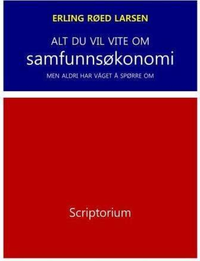 Alt du vil vite om samfunnsøkonomi av Erling Røed Larsen