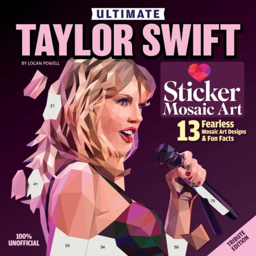 Ultimate Taylor Swift Sticker Mosaic Art av Logan Powell