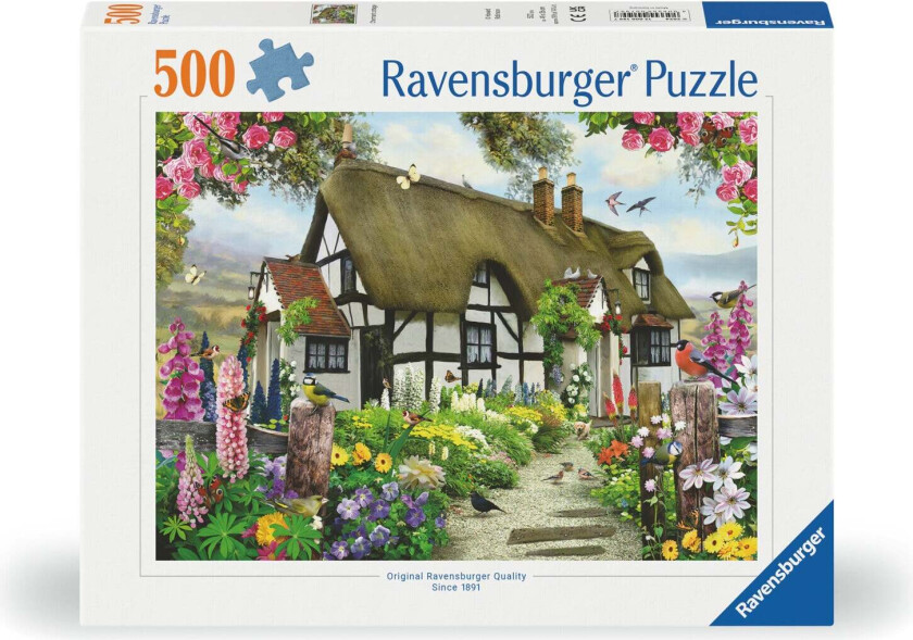 Puslespill 500 Dream Cottage Ravensburger