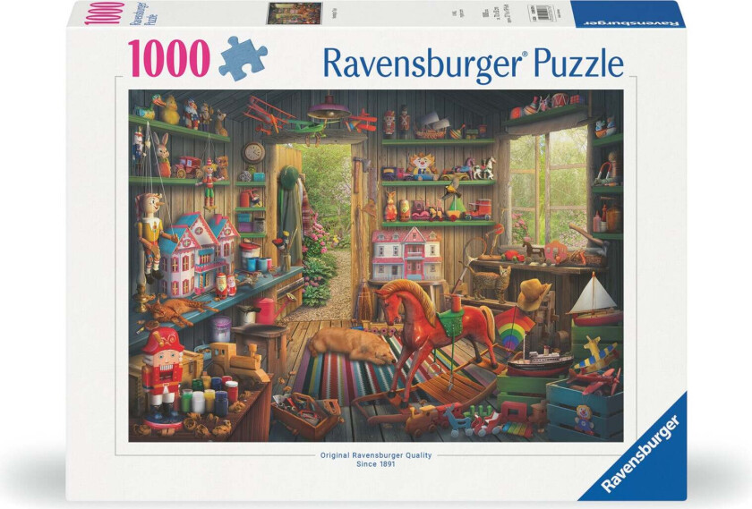 Puslespill 1000 Nostalgiske Leker Ravensburger