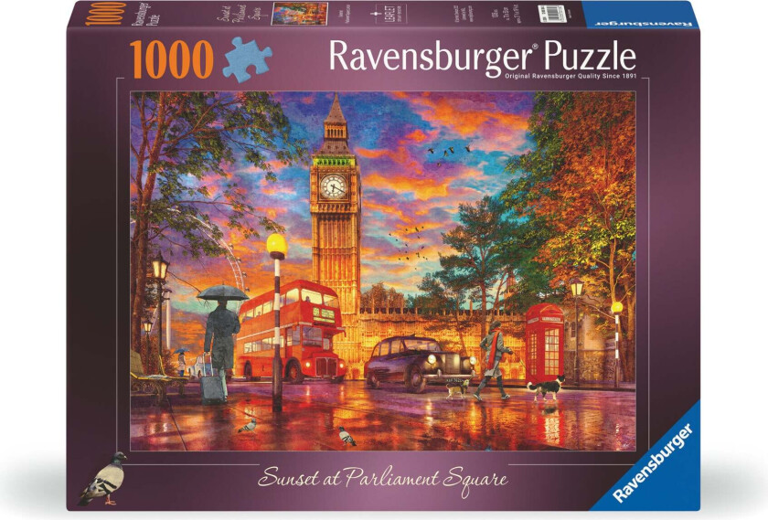 Puslespill 1000 Parlamentsplassen Ravensburger