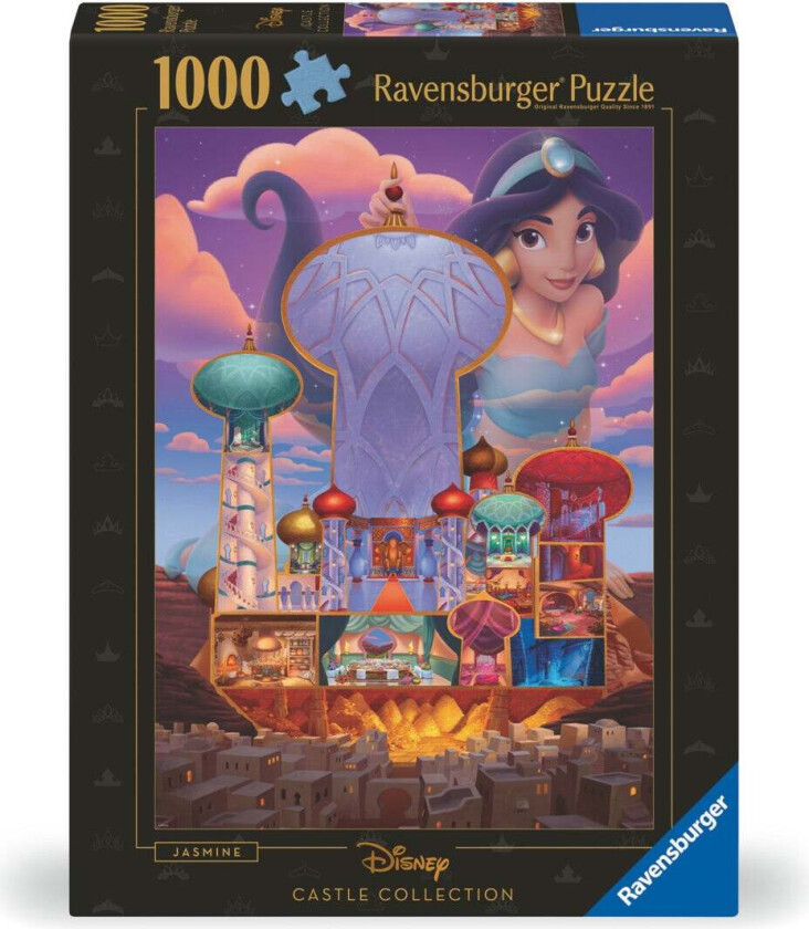 Puslespill 1000 WD Jasmine Slott Ravensburger