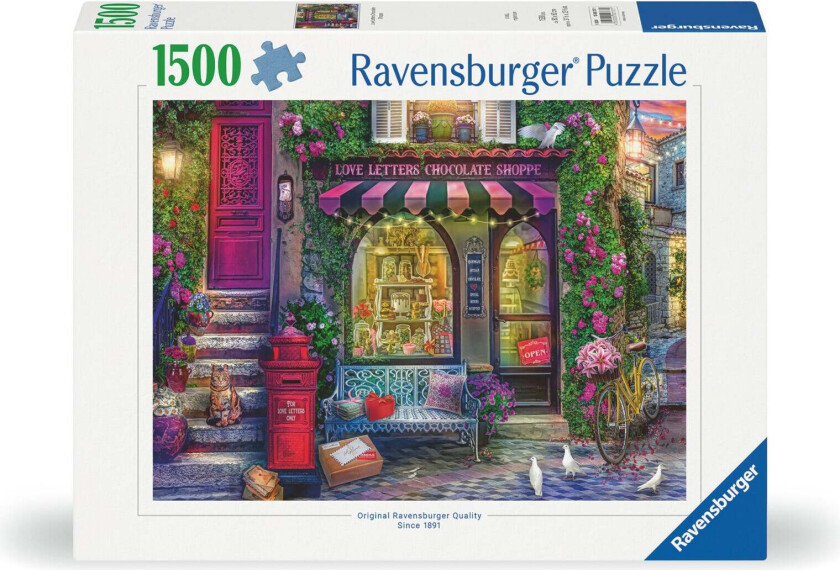 Puslespill 1500 Sjokoladebutikk Ravensburger