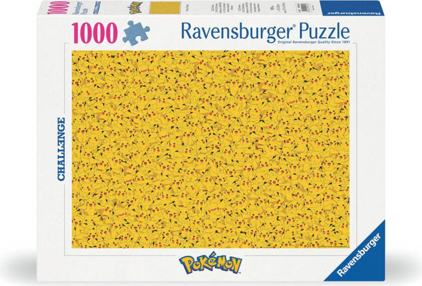 Puslespill 1000 Pikachu Ravensburger