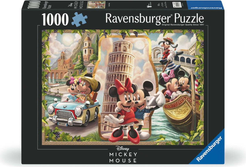 Puslespill 1000 Mikke og Minni Ravensburger