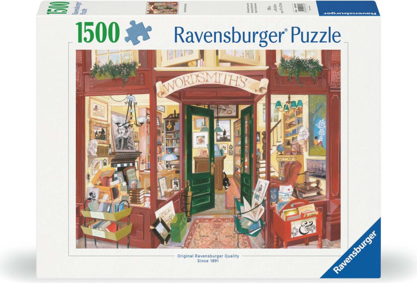 Puslespill 1500 Bokhandel Ravensburger