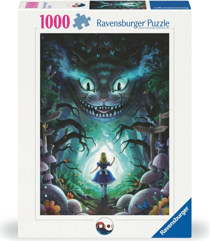 Puslespill 1000 Eventyr Med Alice Ravensburger