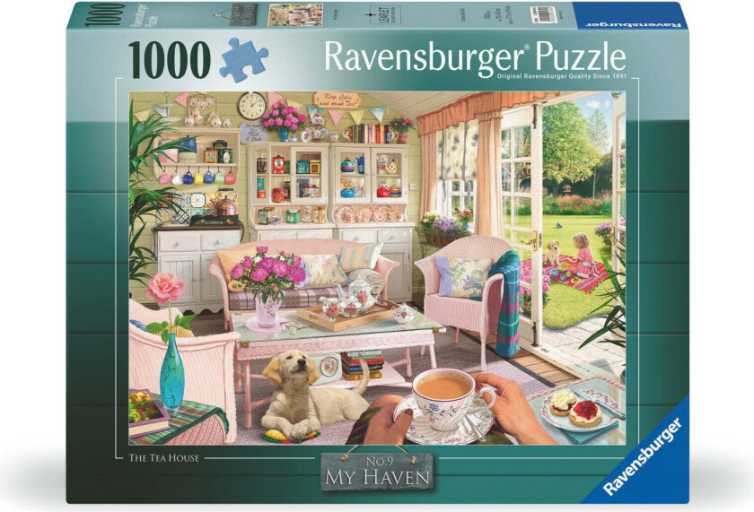 Puslespill 1000 Tehuset Ravensburger