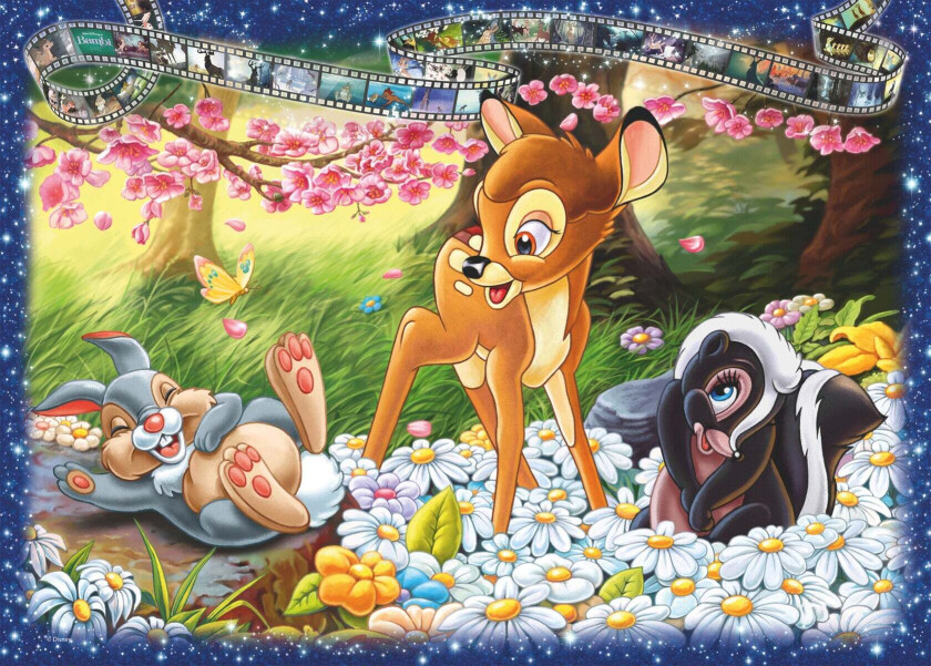 Puslespill 1000 WD Bambi Ravensburger