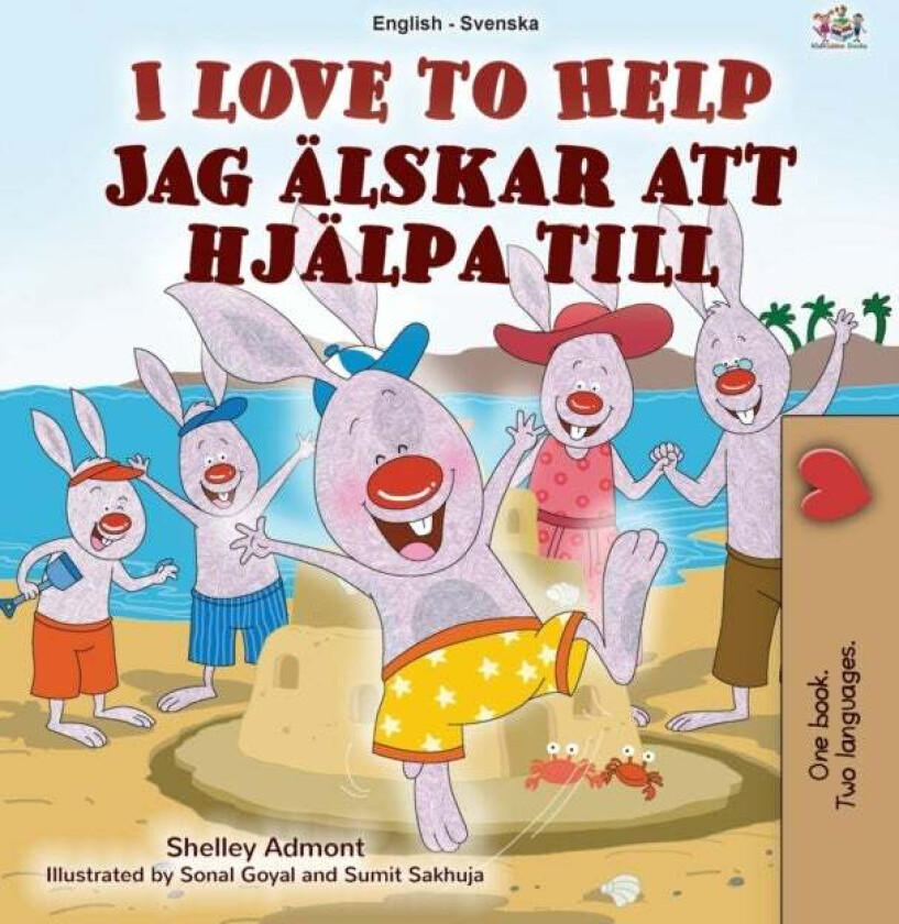 I Love to Help (English Swedish Bilingual Book for Kids) av Shelley Admont, Kidkiddos Books