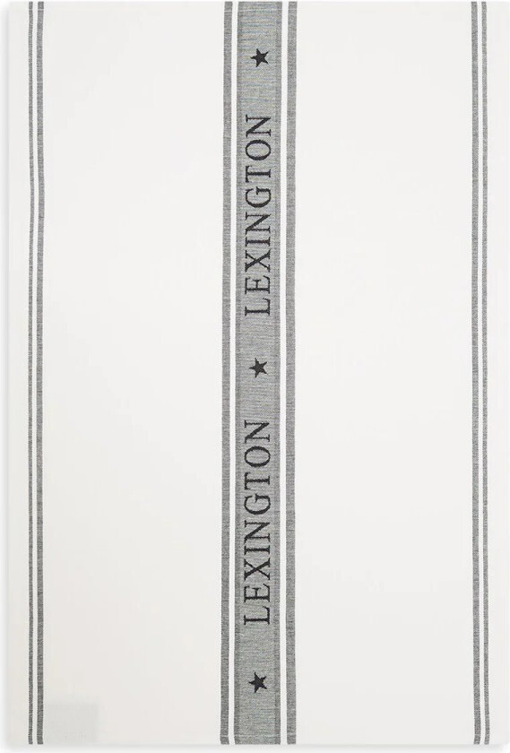 Icons Star kjøkkenhåndkle 50x70 cm White-black