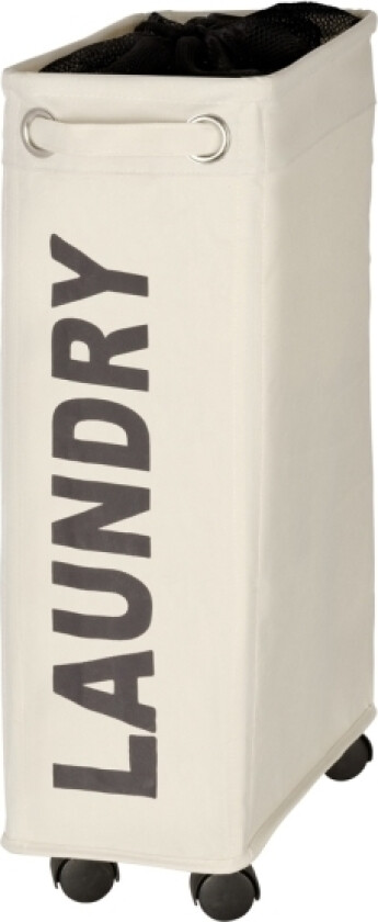 Corno Vasketøjskurv M/Hjul - Beige