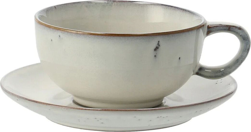 Nordic Sand tekopp med fat 5,8 cm
