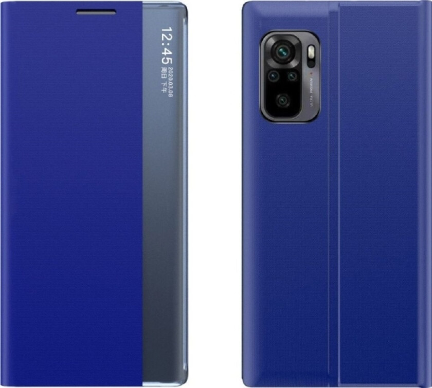 Sleep Case Smart Cover Xiaomi Redmi K40 Pro+ / K40 Pro / K40 / Poco F3 Blå