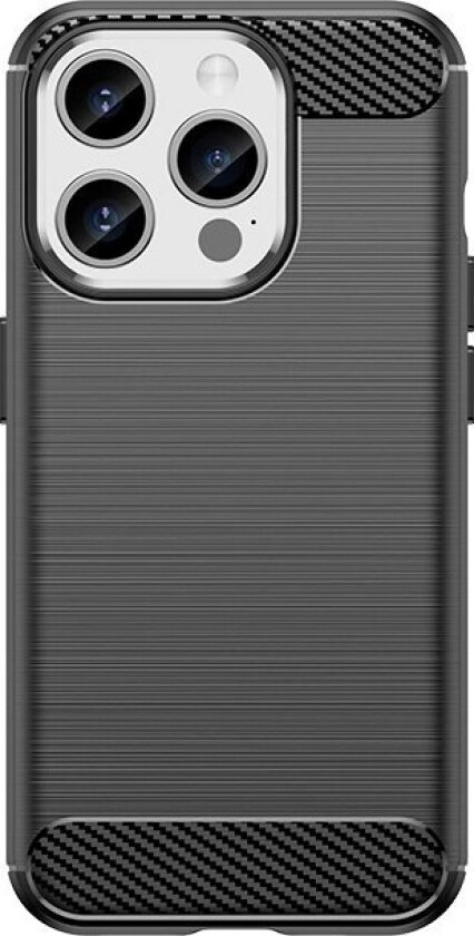 Elastyczne Etui Wzór Karbon Do Iphone 15 Pro Carbon Case - Sort